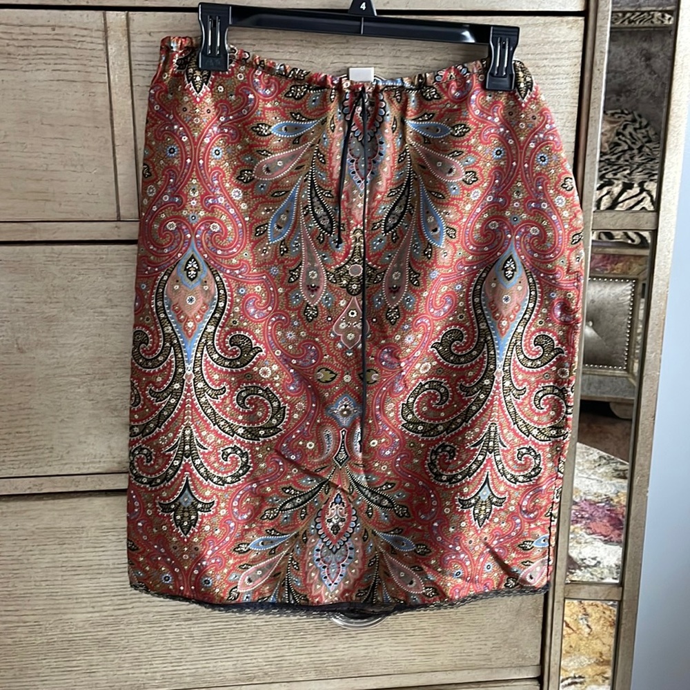 Poleci silk skirt, size 6